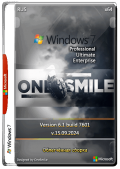 Windows 7 SP1 Pro / Ultimate / Enterprise by OneSmiLe (x64) (15.09.2024) (Rus)