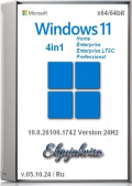 Windows 11 4in1 Version 24H2 Elgujakviso Edition v.05.10.24 (x64) (2024) (Rus)